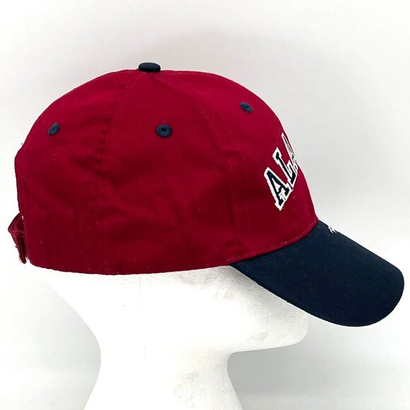 Alaska Embroidered Baseball Cap Hat Eagle Graphic Red Black Navy Blue Adjustable - Picture 6 of 12